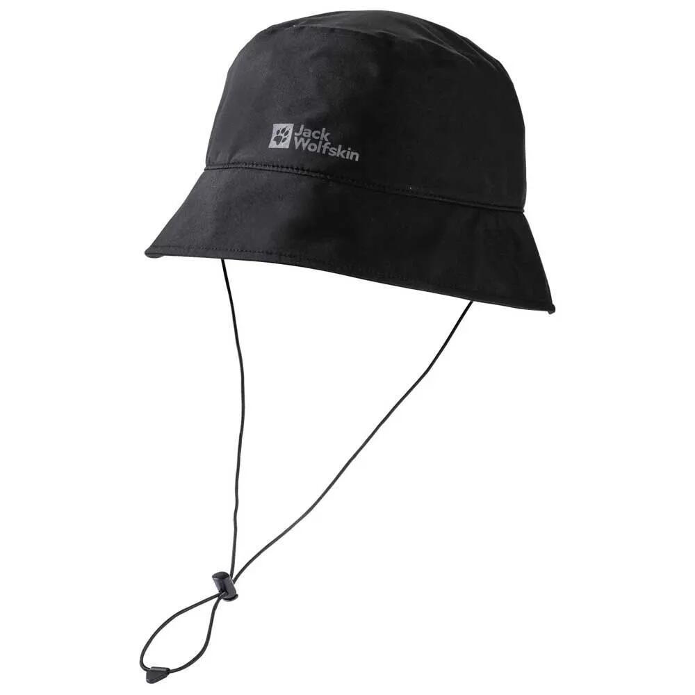 ジャック ウルフスキン レイン バケット ハット （ Black ） | JACK WOLFSKIN Rain Bucket hat [t]画像