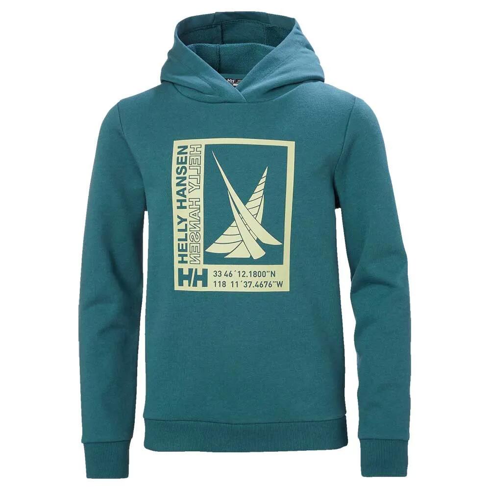 ヘリーハンセン 界面 御坊っちゃん フーディー （ Dark Creek ） | HELLY HANSEN Port junior hoodie [t] スポーツ・アウトドア-ウェア-キッズ・ジュニア用ウェア
