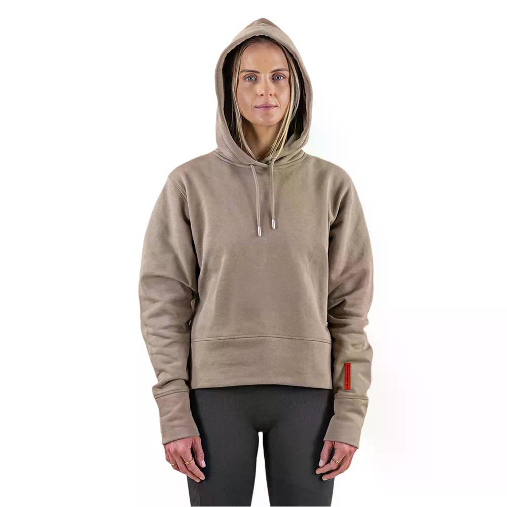 ザ マウンテン スタジオ オーガニック コットン フーディ ウーマン （ Brindle ） | THE MOUNTAIN STUDIO Organic cotton hoodie woman [t]