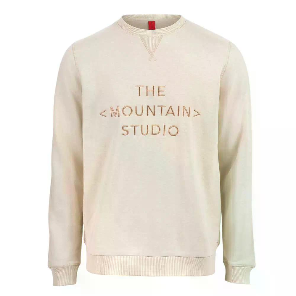 ザ マウンテン スタジオ オーガニック コットン オリジナル TMS スウェットシャツ （ AlmondMilk ） | THE MOUNTAIN STUDIO Organic cotton original tms sweatshirt [t]