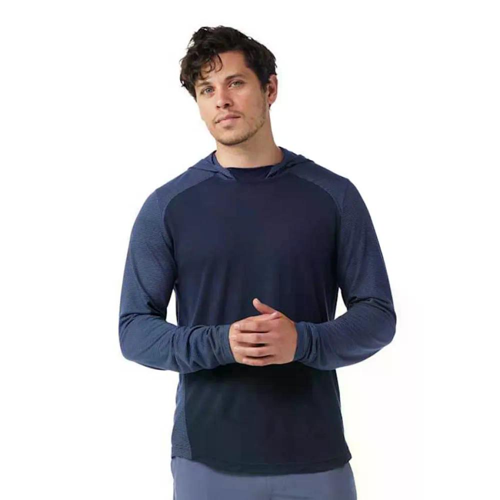 スマートウール アクティブ メッシュ フーディ （ Nightfall/DeepNavy ） | SMARTWOOL Active Mesh hoodie [t]