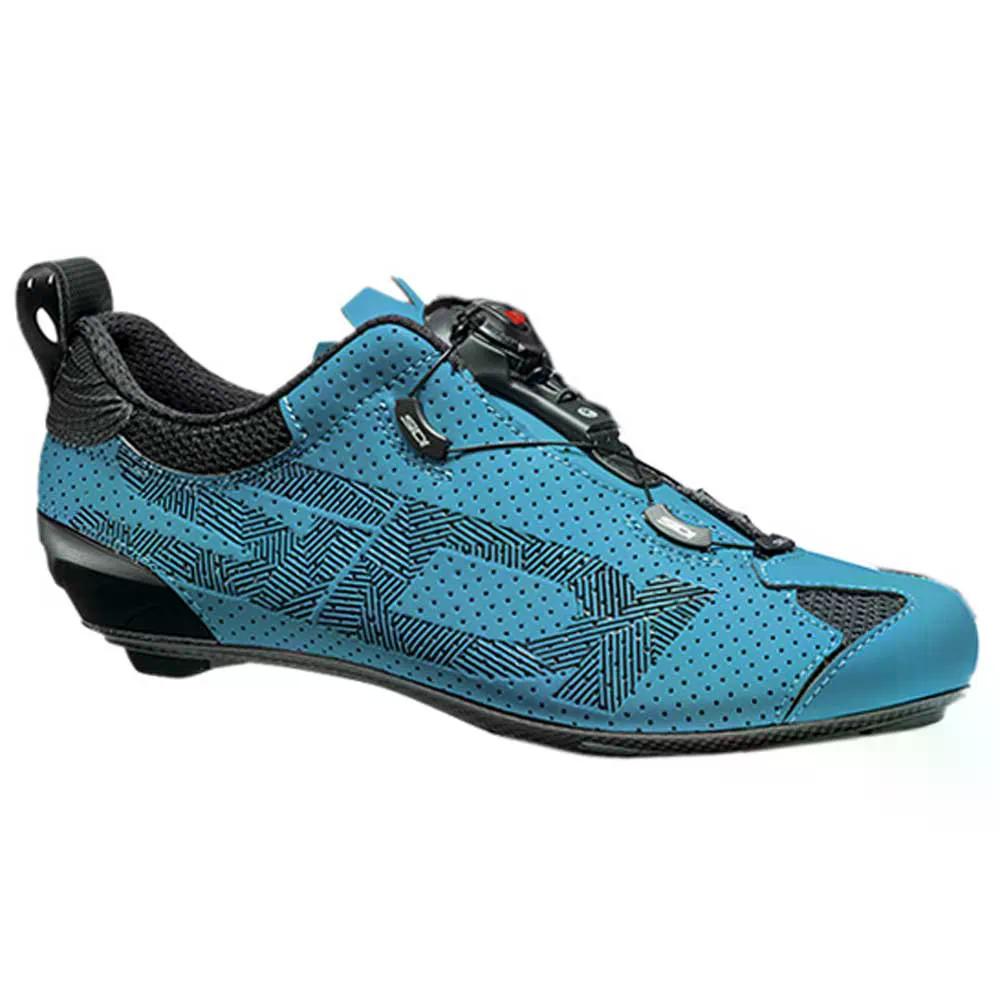 シディ 取り組み シックスティ エムティービー シューズ （ Green/Azul ） | SIDI Tri-Sixty MTB Shoes  [t]