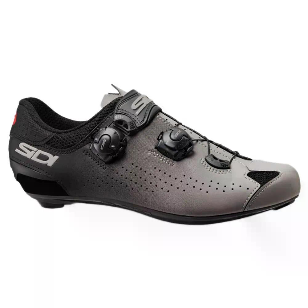 シディ 天賦の才 10 読み込む シューズ （ Grey/Black ） | SIDI Genius 10 Road Shoes  [t]