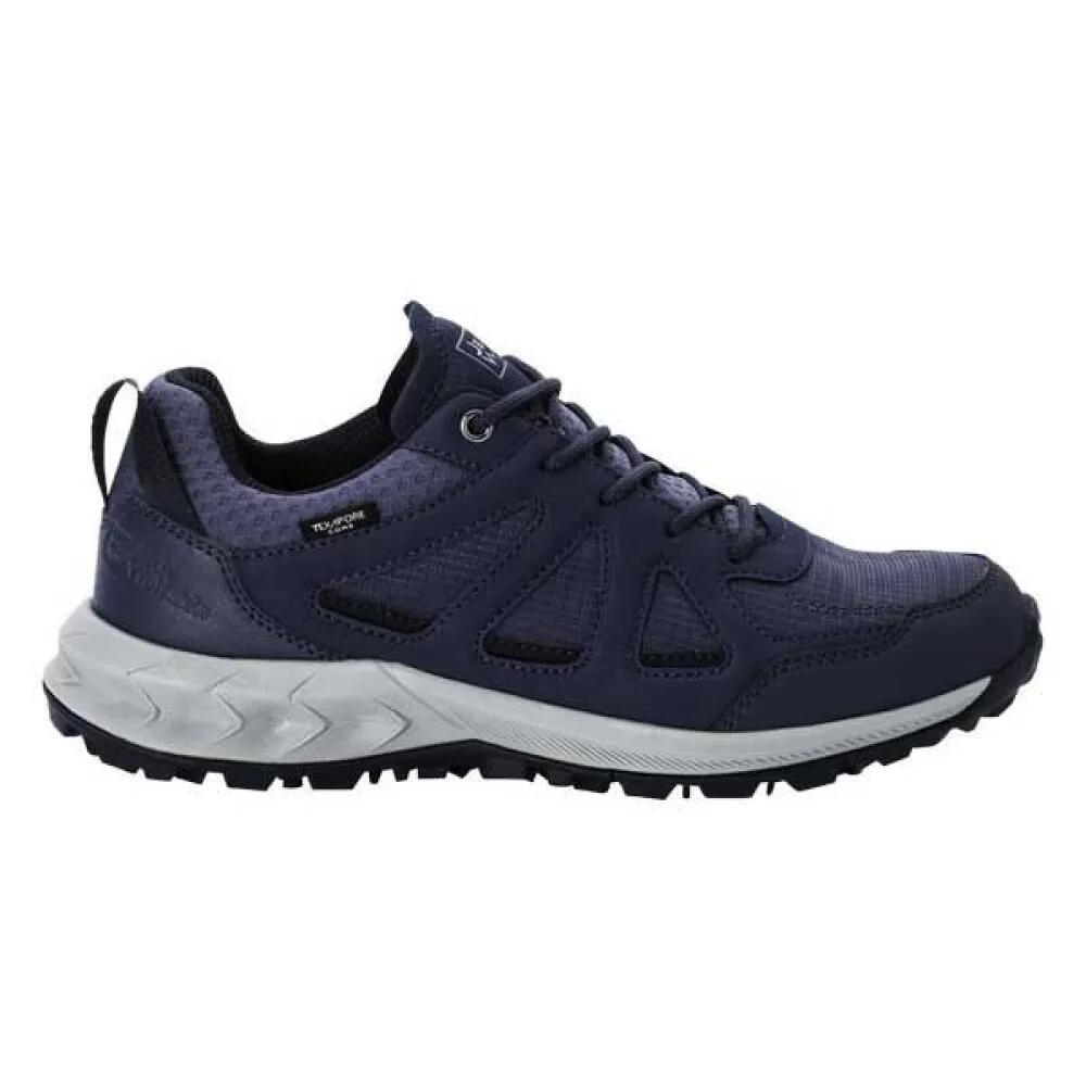 ジャックウルフスキン ウッドランド 2 テキサポール ロー ハイキング シューズ （ Graphite ） | JACK WOLFSKIN Woodland 2 Texapore Low hiking shoes [t]｜クライムスワールド 店