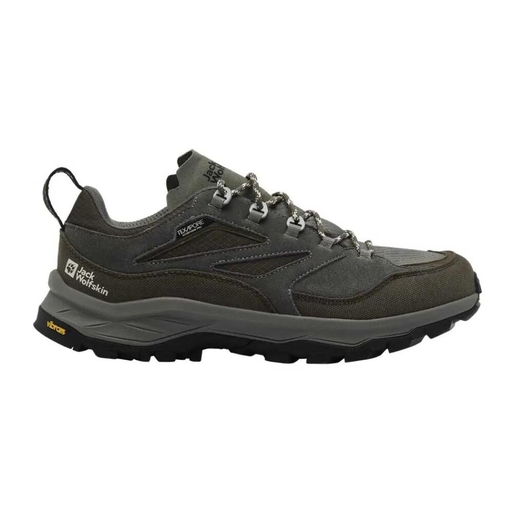 ジャックウルフスキン サイロックス テキサポール ロー ハイキング シューズ （ ColdCoffee ） | JACK WOLFSKIN Cyrox Texapore Low hiking shoes [t]