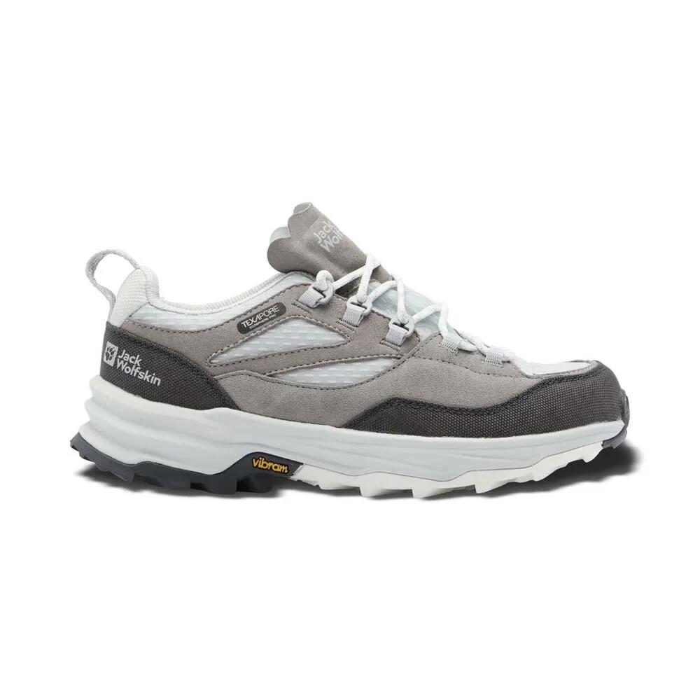 ジャックウルフスキン サイロックス テキサポール ロー ハイキング シューズ （ CoolGrey ） | JACK WOLFSKIN Cyrox Texapore Low hiking shoes [t]