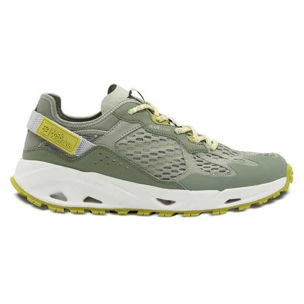 ジャックウルフスキン プレライト ハイブリッド ヴェント ロー ハイキング シューズ （ Chartreuse ） | JACK WOLFSKIN Prelight Hybrid Vent Low hiking shoes [t]｜クライムスワールド 店