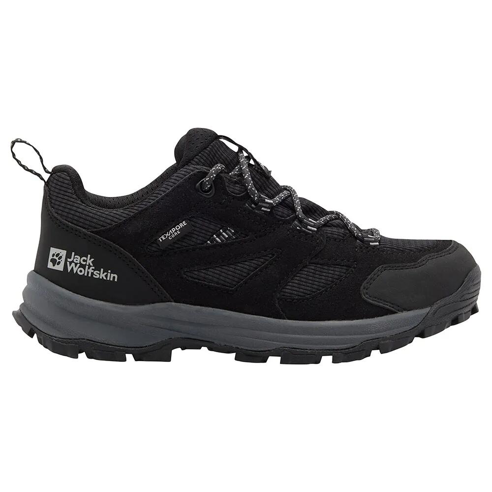 ジャックウルフスキン ヴォホ ツアー テキサポール ミッド ジュニア ハイキング シューズ （ Phantom ） | JACK WOLFSKIN Vojo Tour Texapore Mid Junior hiking shoes [t]