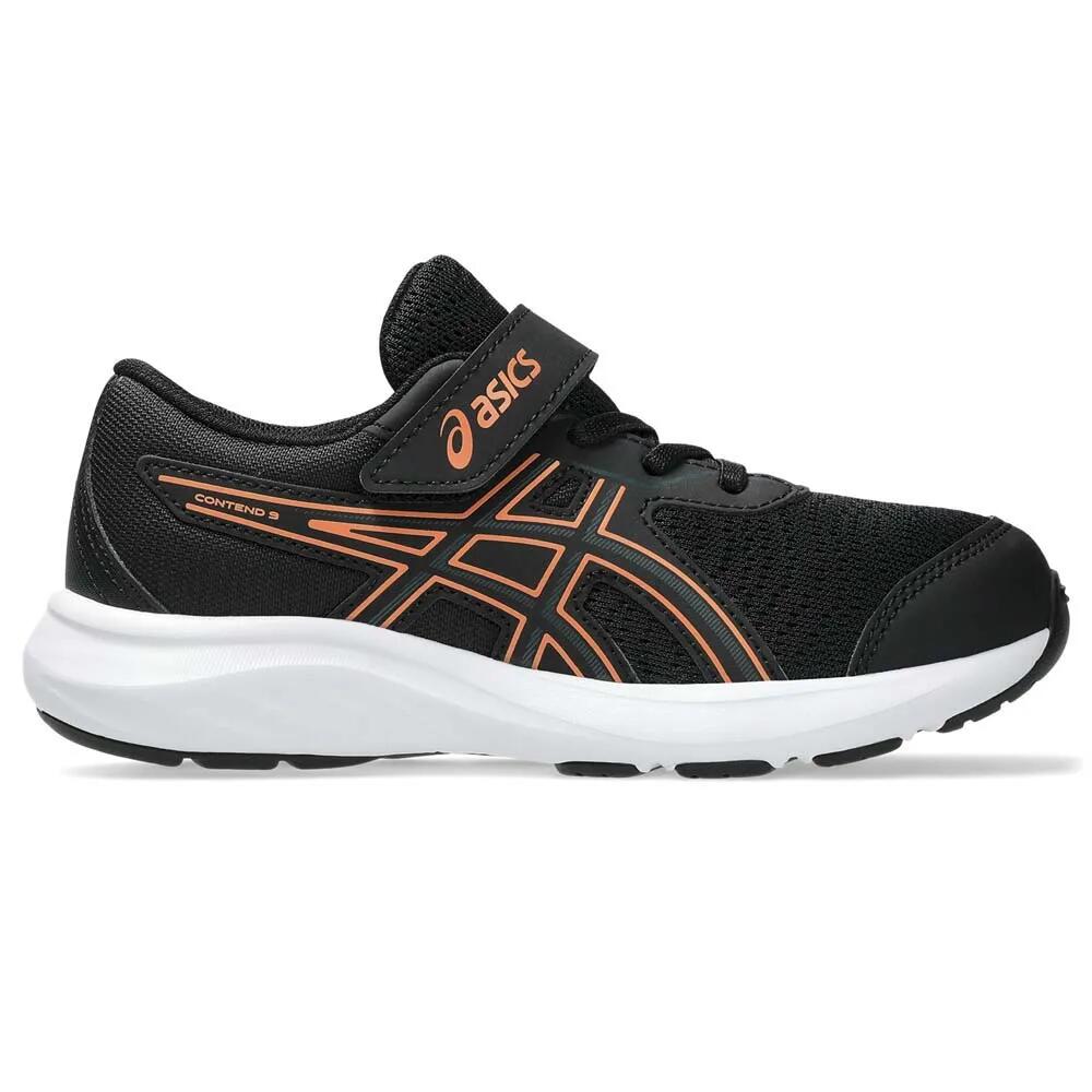 アシックス コンテンド 9 PS ランニング シューズ （ Black/SaxonGreen ） | ASICS Contend 9 PS running shoes [t]