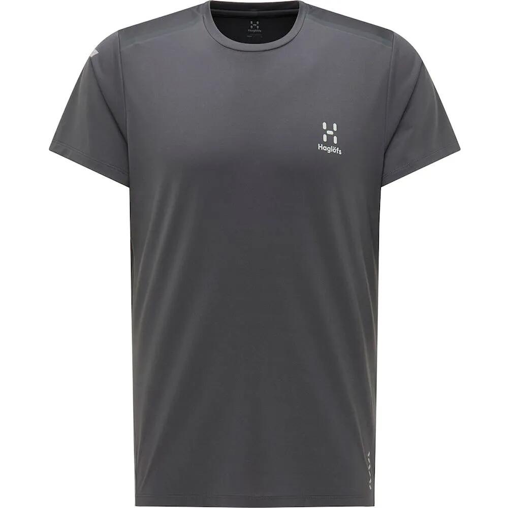 ホグロフス L.I.M テック ショート スリーブ ティーシャツ （ Magnetite ） | HAGLOFS L.I.M Tech short sleeve T-shirt [t]｜クライムスワールド 店