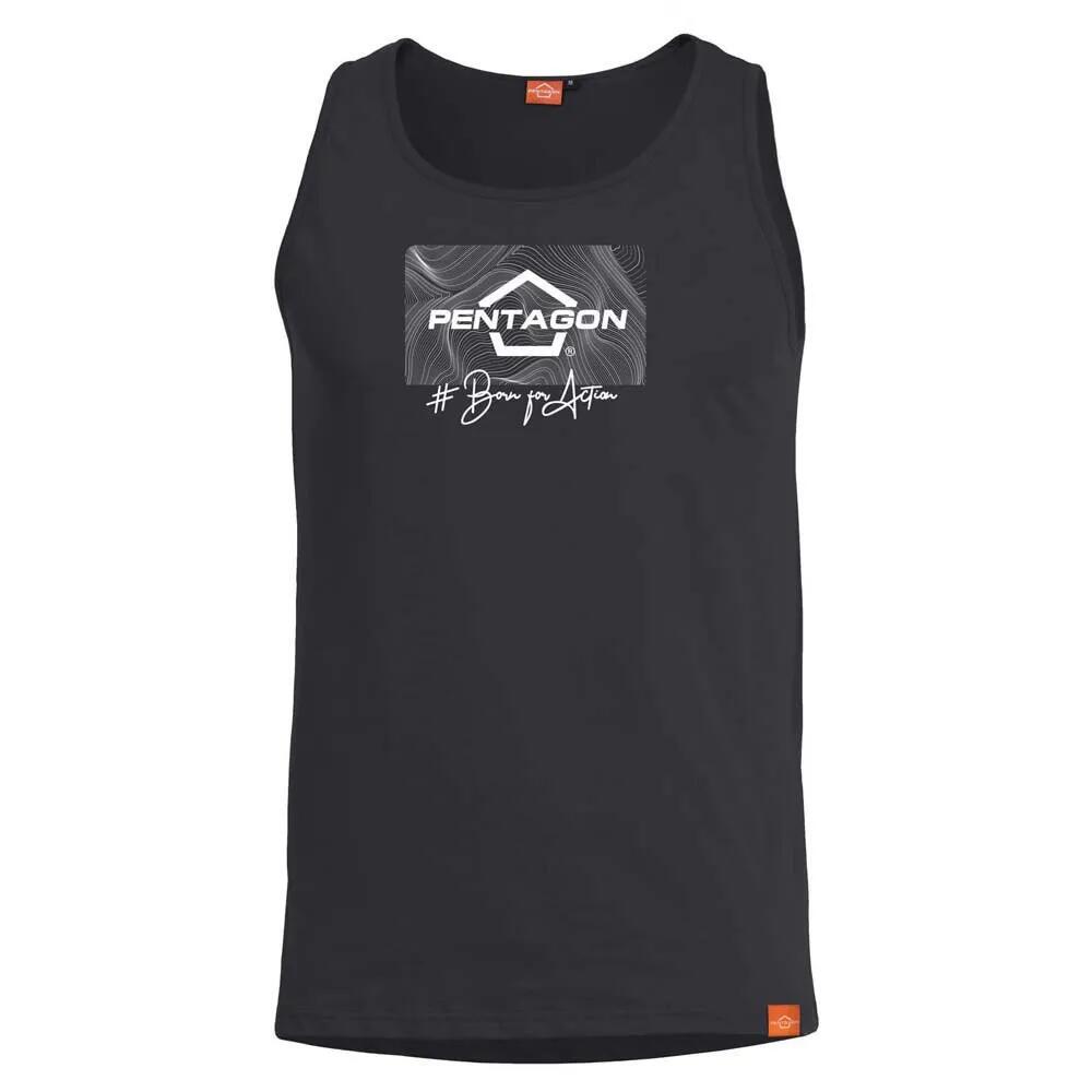 ペンタゴン アスティール コンター スリーブレス ティーシャツ （ Black ） | PENTAGON Astir Contour sleeveless T-shirt [t]