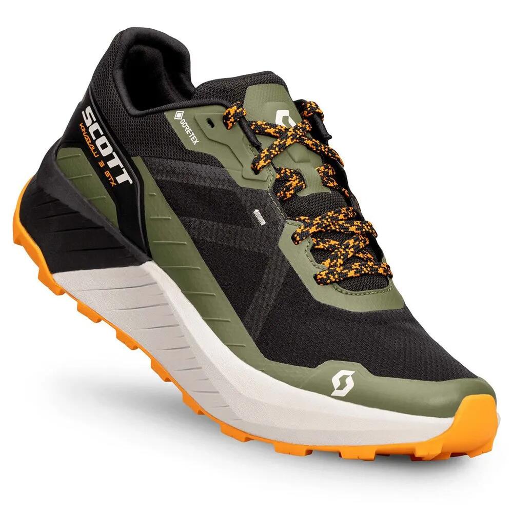 スコット キナバル 3 ゴアテックス トレイル ランニング シューズ （ Black / Flash Orange ） | SCOTT Kinabalu 3 gore-tex trail running shoes [t]｜クライムスワールド 店
