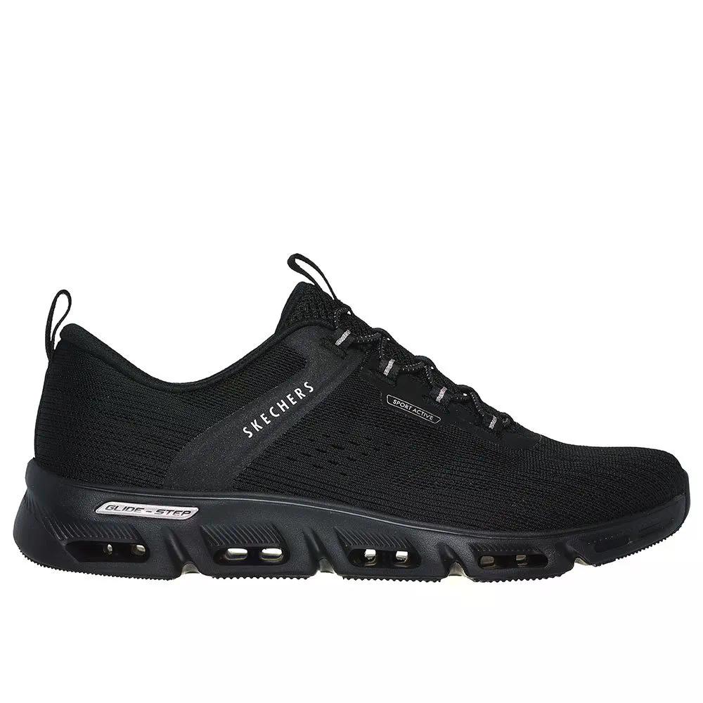 スケッチャーズ グライド ステップ グラティファイ スニーカー レディース （ BlackMesh/RosegoldTrim ） | SKECHERS Glide-Step Gratify Sneakers Woman [t]