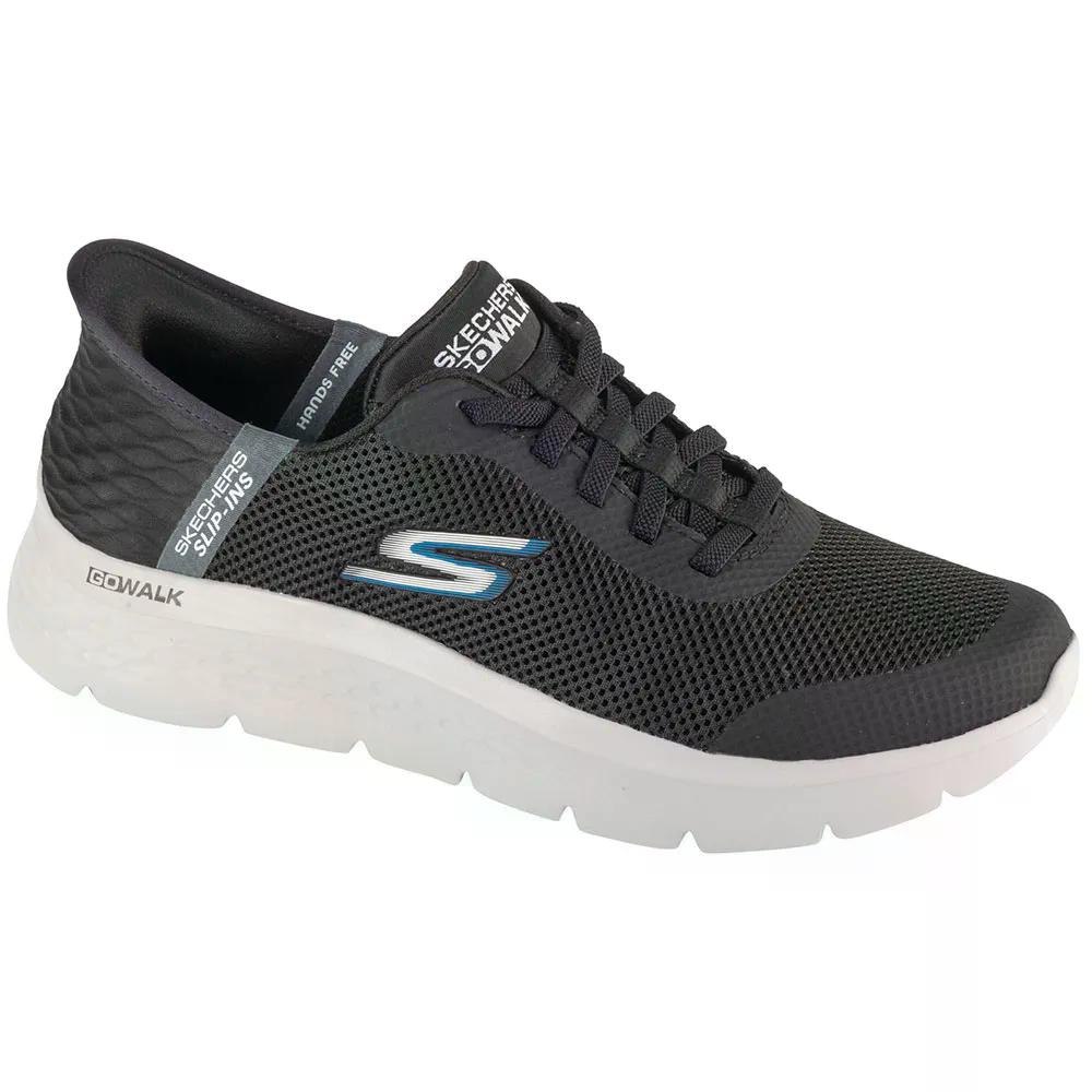 スケッチャーズ ゴーウォーク フレックス ハンズ アップ スニーカー （ Black/Grey ） | SKECHERS GOwalk Flex Hands Up Sneakers [t]
