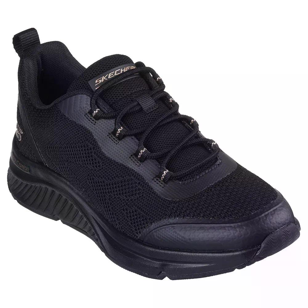 スケッチャーズ アーチ形 コンフォート B 愛くるしげ スニーカー レディース （ BlackTextile/SyntheticTrim ） | SKECHERS Arch Comfort B Sweet Sneakers Woman  [t]