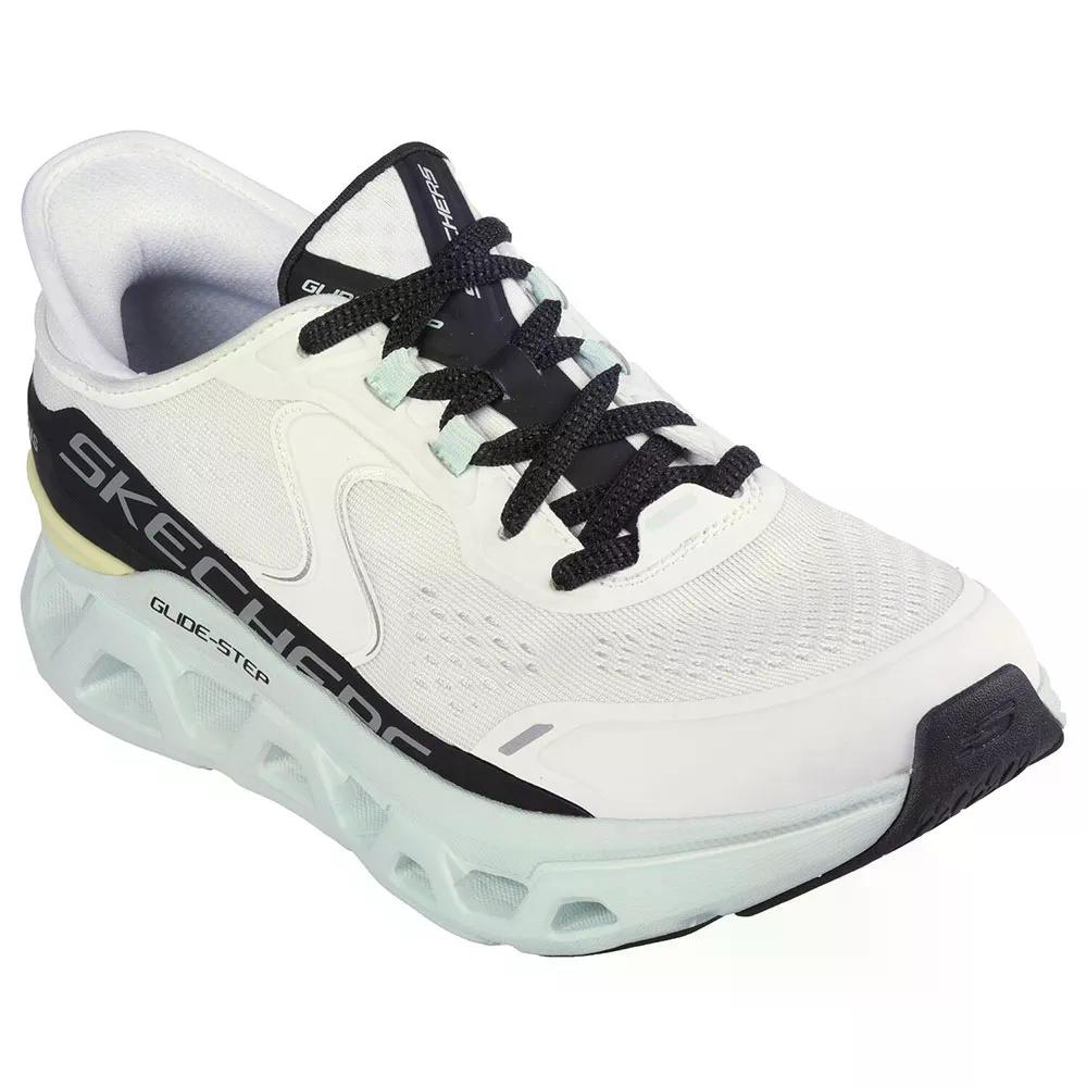 スケッチャーズ グライド 足つき アルタス スニーカー レディース （ WhiteSynthetic/Mesh/MultiTrim ） | SKECHERS Glide-Step Altus Sneakers Woman  [t]
