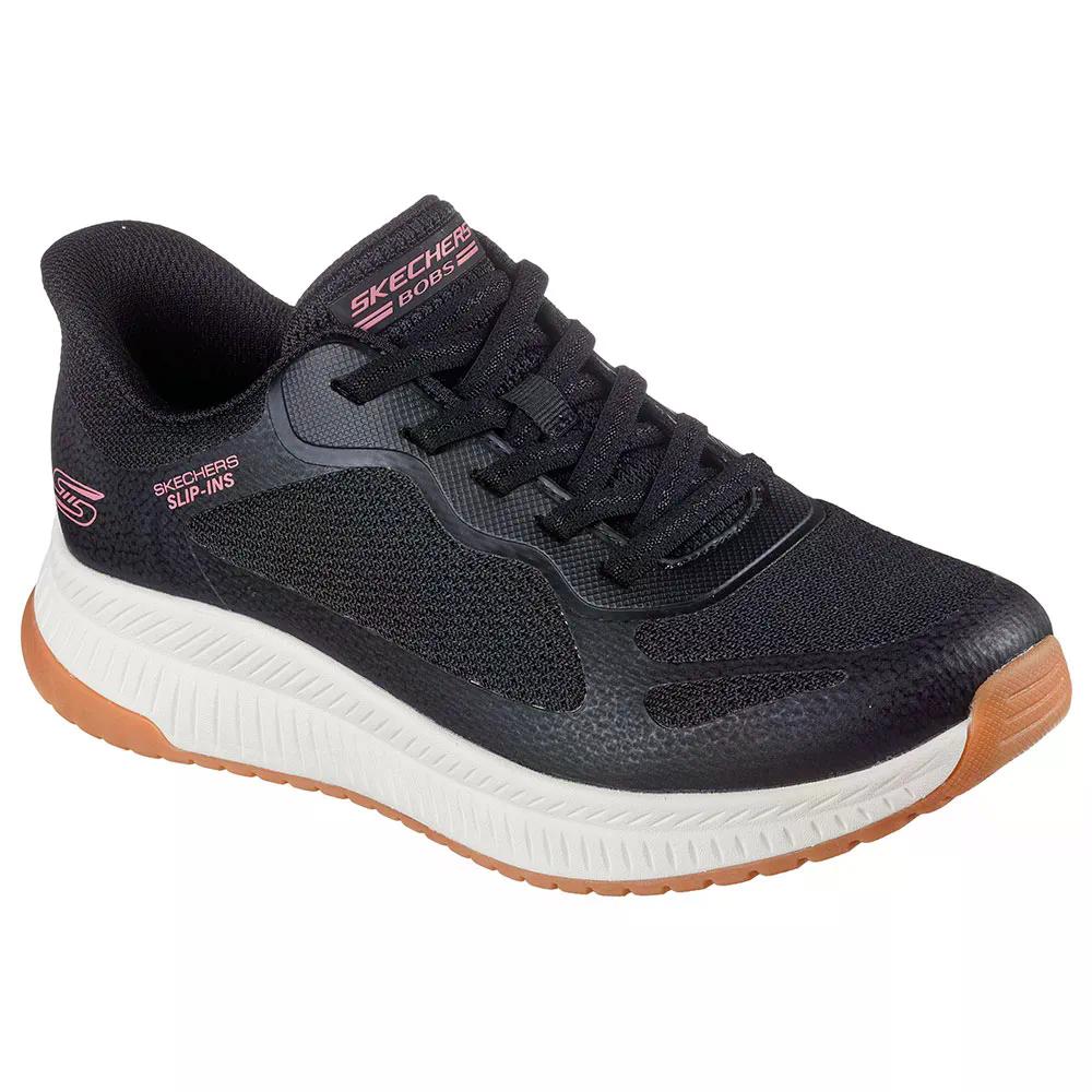 スケッチャーズ ボブス スクワッド 4 ステープル ルック スニーカー レディース （ BlackMesh ） | SKECHERS BOBS Squad 4 Staple Look Sneakers Woman Women’s  [t]