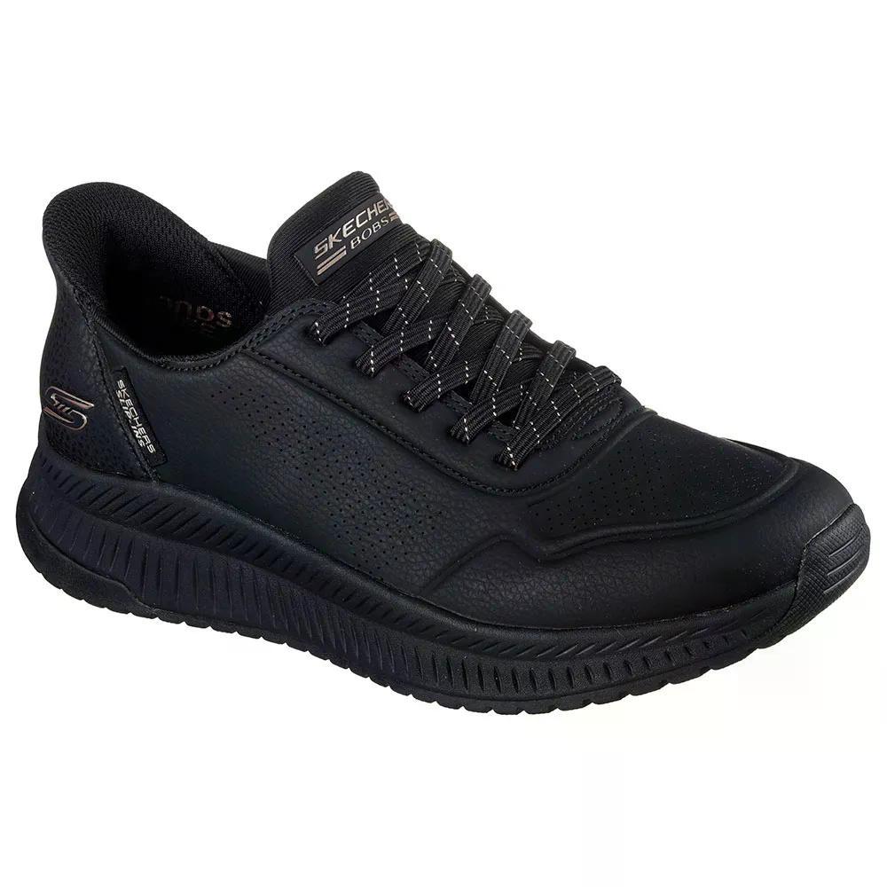 スケッチャーズ ボブス スクワッド 4 スニーカー レディース （ BlackPu ） | SKECHERS BOBS Squad 4 Sneakers Woman  [t]
