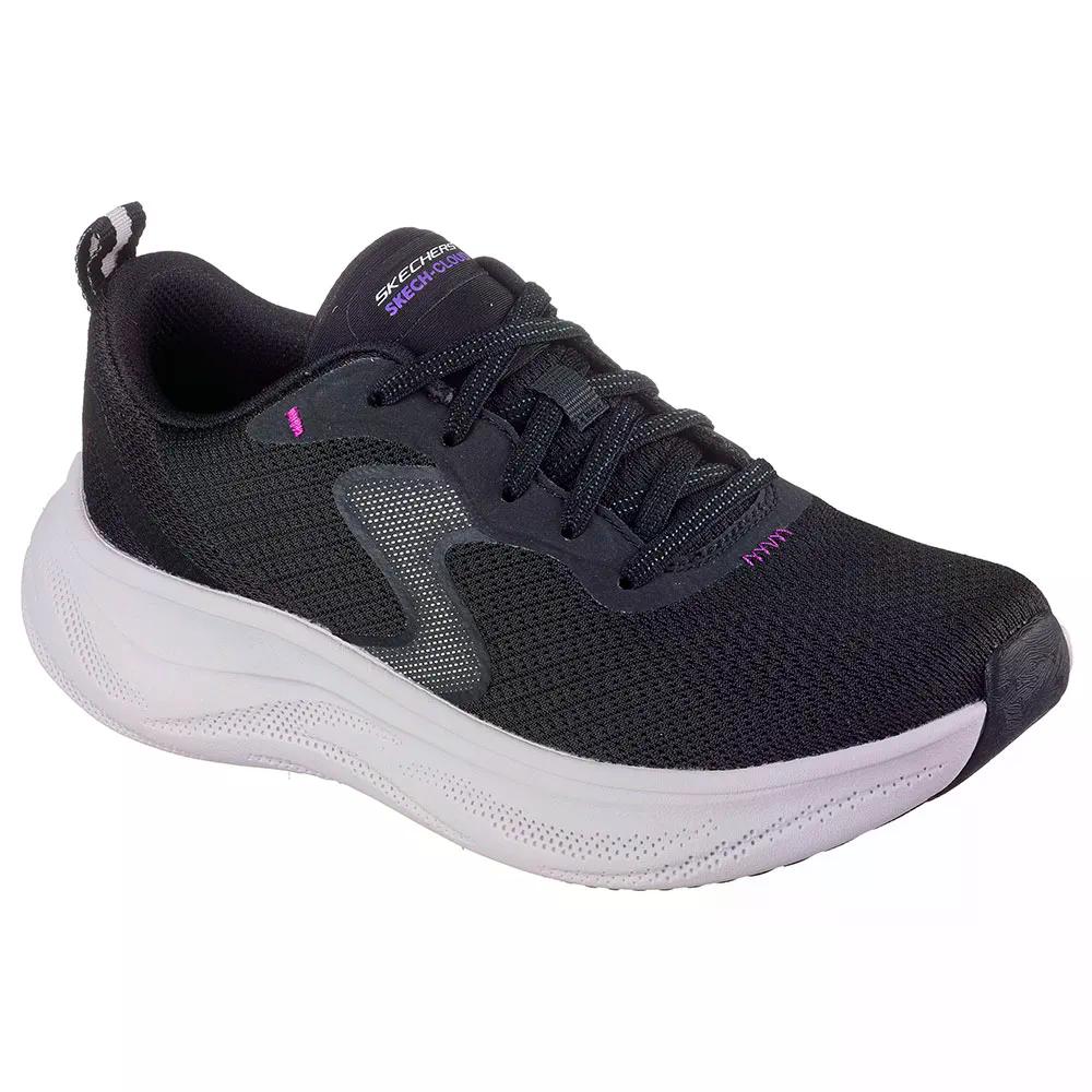 スケッチャーズ 下書き 大気圏 クラウド スニーカー レディース （ BlackMesh/Synthetic/LavenderTrim ） | SKECHERS Skech-Air Cloude Sneakers Woman  [t]