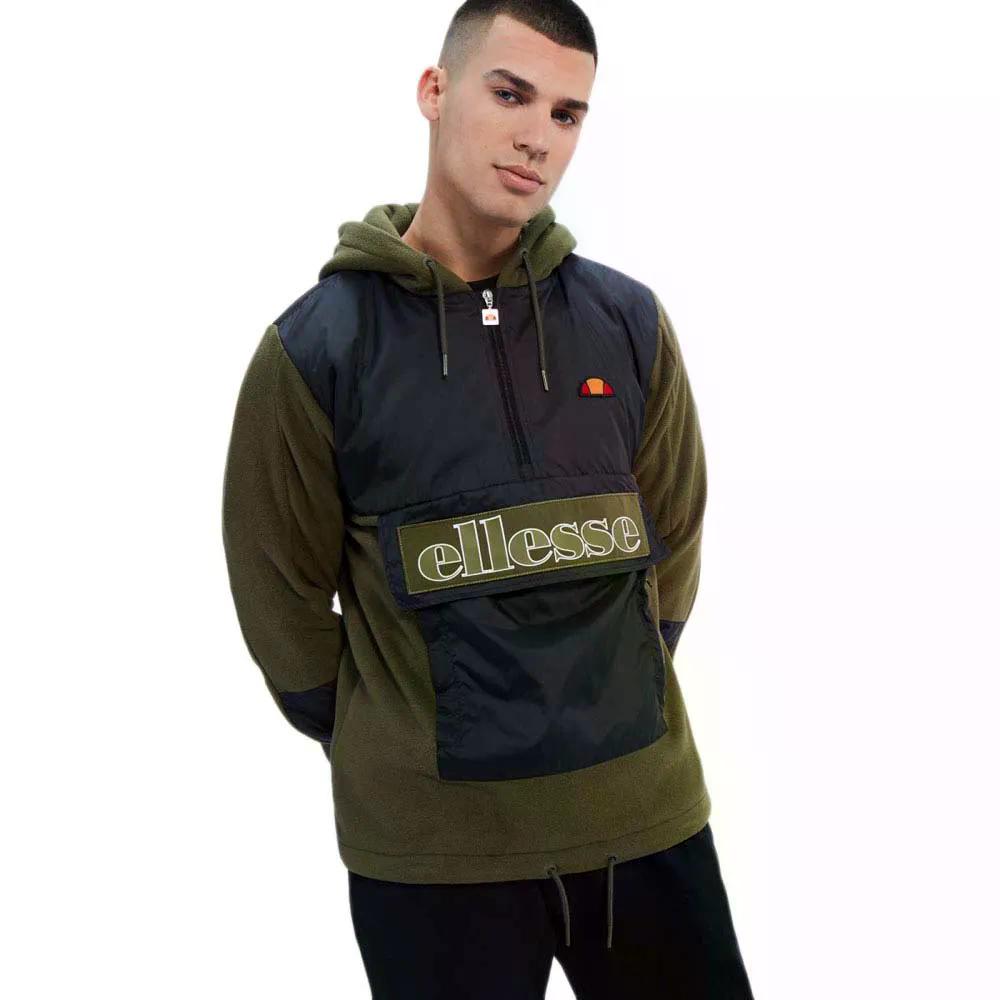 エレッセ レグノ 古典派音楽 トレーナー （ Khaki/Black ） | ELLESSE Legno Classic sweatshirt  [t]