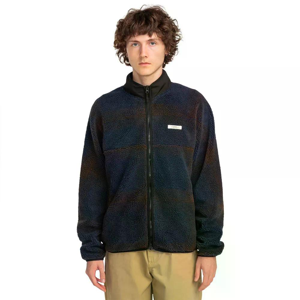 エレメント クラシック シェルパ フルジップ スウェットシャツ （ EclipseNavy/JavaPlaid ） | ELEMENT Classic Sherpa full zip sweatshirt [t]｜クライムスワールド 店