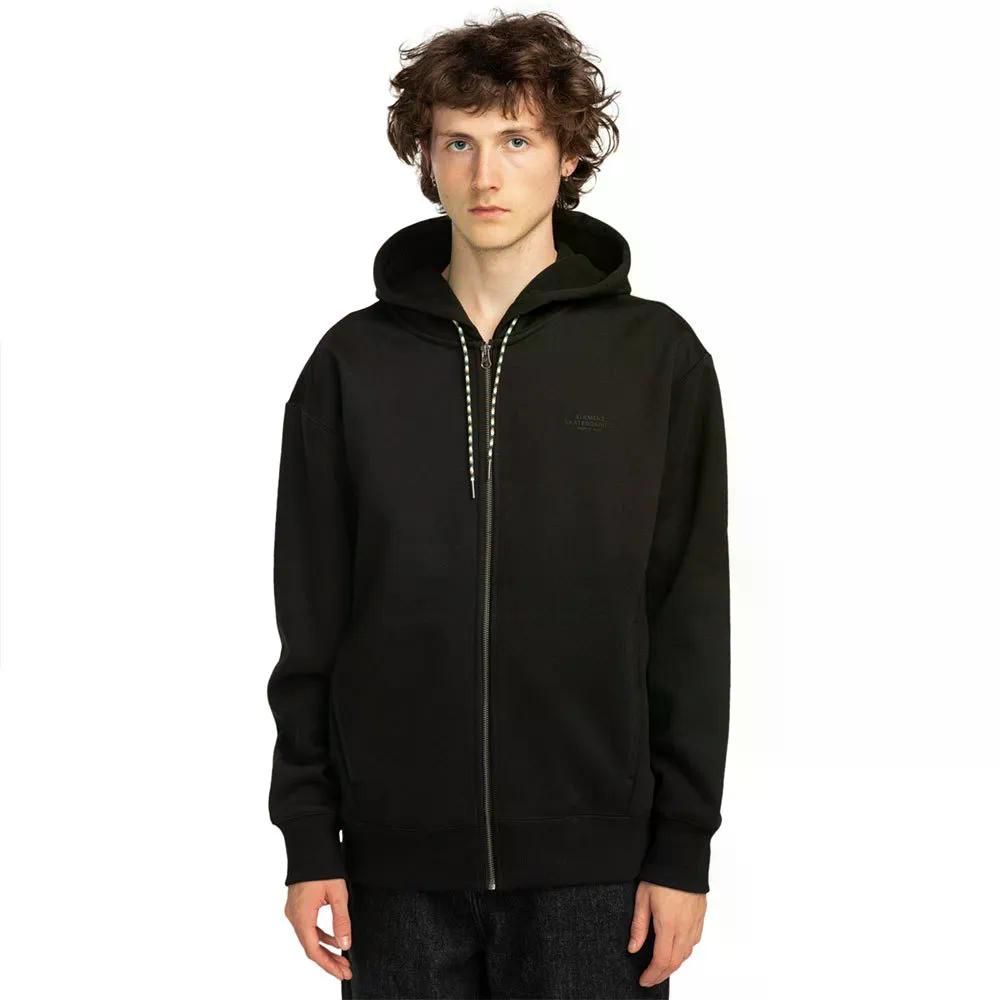 エレメント レイン コーネル フルジップ スウェットシャツ （ FlintBlack ） | ELEMENT Rain Cornell full zip sweatshirt [t]｜クライムスワールド 店