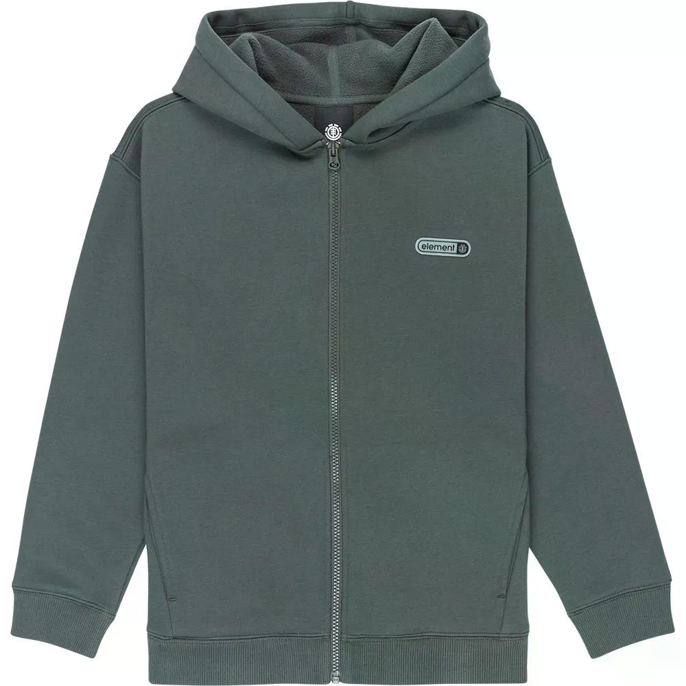 エレメント カプセル レイン フルジップ スウェットシャツ ボーイ （ Ardoise ） | ELEMENT Capsule Rain full zip sweatshirt Boy [t]｜クライムスワールド 店 8,094円