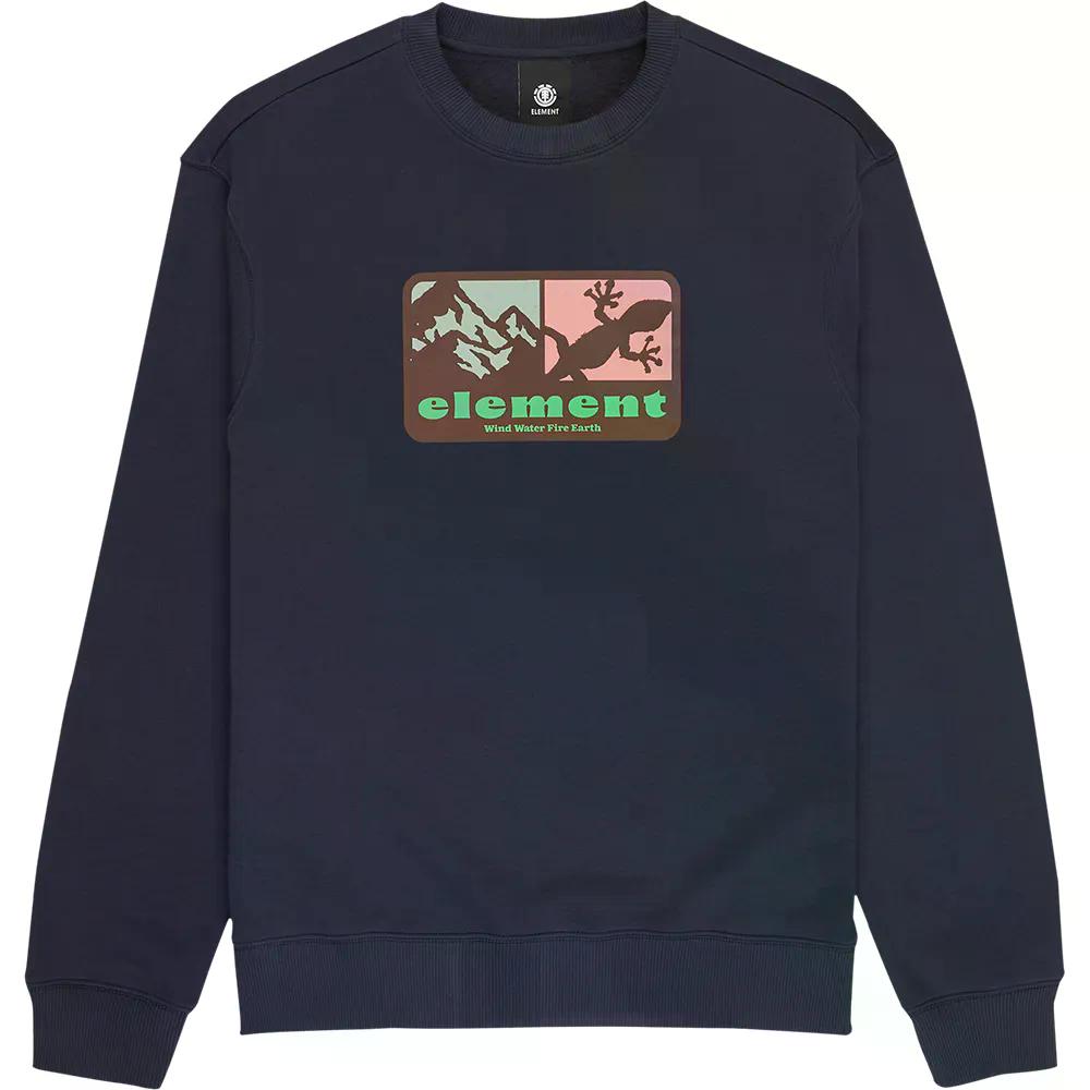 エレメント メモリー クラシック スウェットシャツ （ EclipseNavy ） | ELEMENT Memory Classic sweatshirt [t]｜クライムスワールド 店