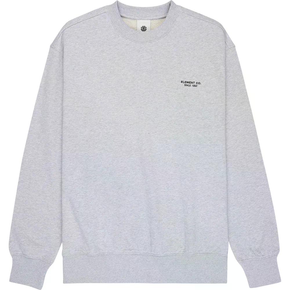 エレメント Co エンブ クラシック スウェットシャツ （ MidGreyHeather ） | ELEMENT Co Emb Classic sweatshirt [t]｜クライムスワールド 店