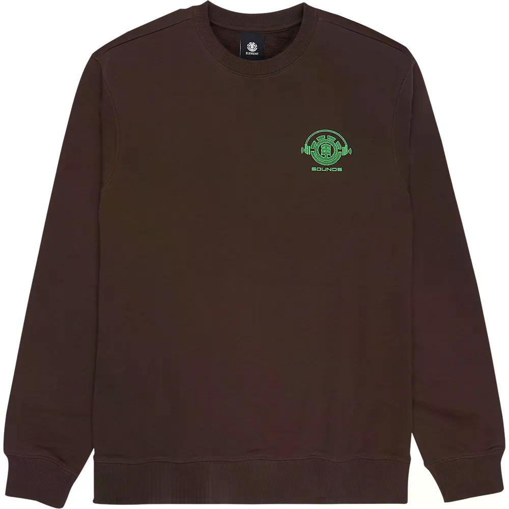エレメント リッスン トゥ クラシック スウェットシャツ （ Java ） | ELEMENT Listen To Classic sweatshirt [t]｜クライムスワールド 店