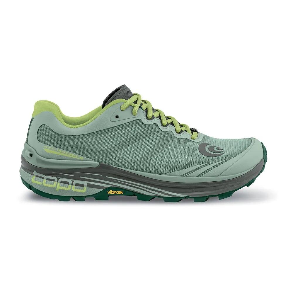 トポ アスレチック 山岳 レーサー 2 成人女性 トレイル 駈けっくら シューズ （ Moss / Grey ） | TOPO ATHLETIC MTN Racer 2 Women trail running shoes [t]