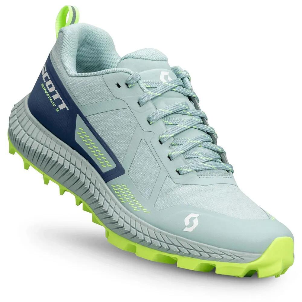 スコット スーパートラック 3 ウーマン トレイル ランニング シューズ （ Fresh Green / Metal Blue ） | SCOTT Supertrac 3 Women trail running shoes [t]
