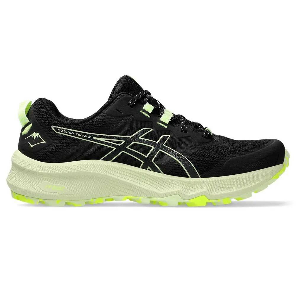 【楽天市場】アシックス トラブーコ テラ 2 ウーマン トレイル ランニング シューズ （ Black / Cool Matcha