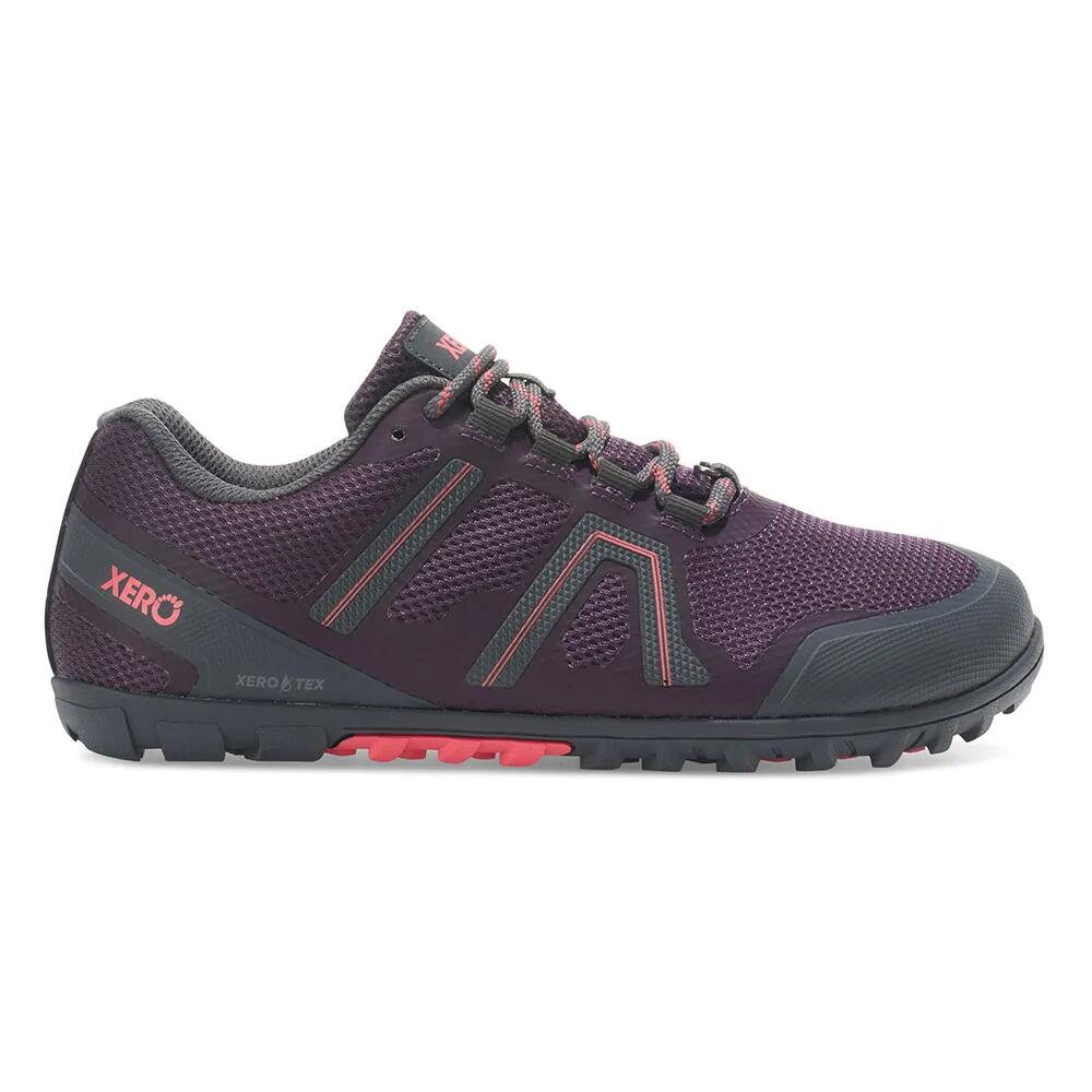 ゼロシューズ メサ トレイル ウォータープルーフ ウーマン トレイル ランニング シューズ （ Plum Perfect / Sunset Coral ） | XERO SHOES Mesa Trail Waterproof Women trail running shoes [t]｜クライムスワールド 店