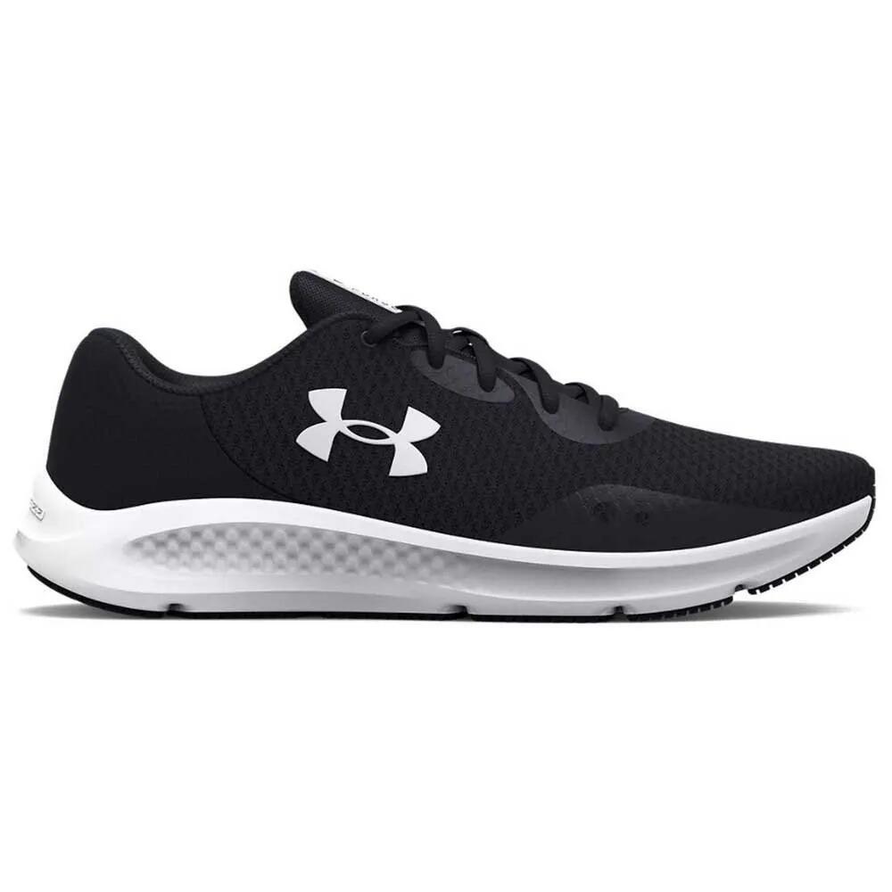 アンダーアーマー チャージド パ落下傘 3 駈けっくらシューズ レディース  （ Black/Black/White ） | UNDER ARMOUR Charged Pursuit 3 running shoes Women [t]