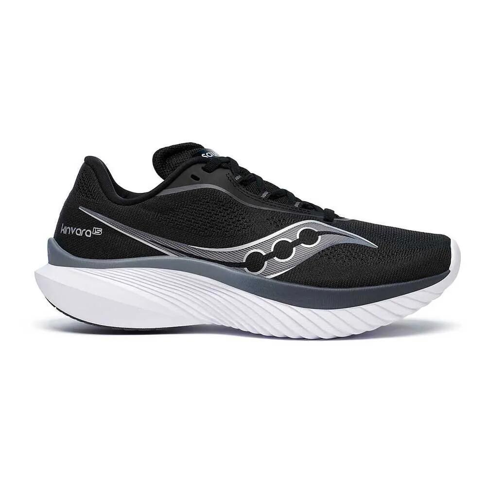 サッカニー キンバラ 15 ランニングシューズ レディース （ Black/White ） | SAUCONY Kinvara 15 running shoes Women [t]｜クライムスワールド 店