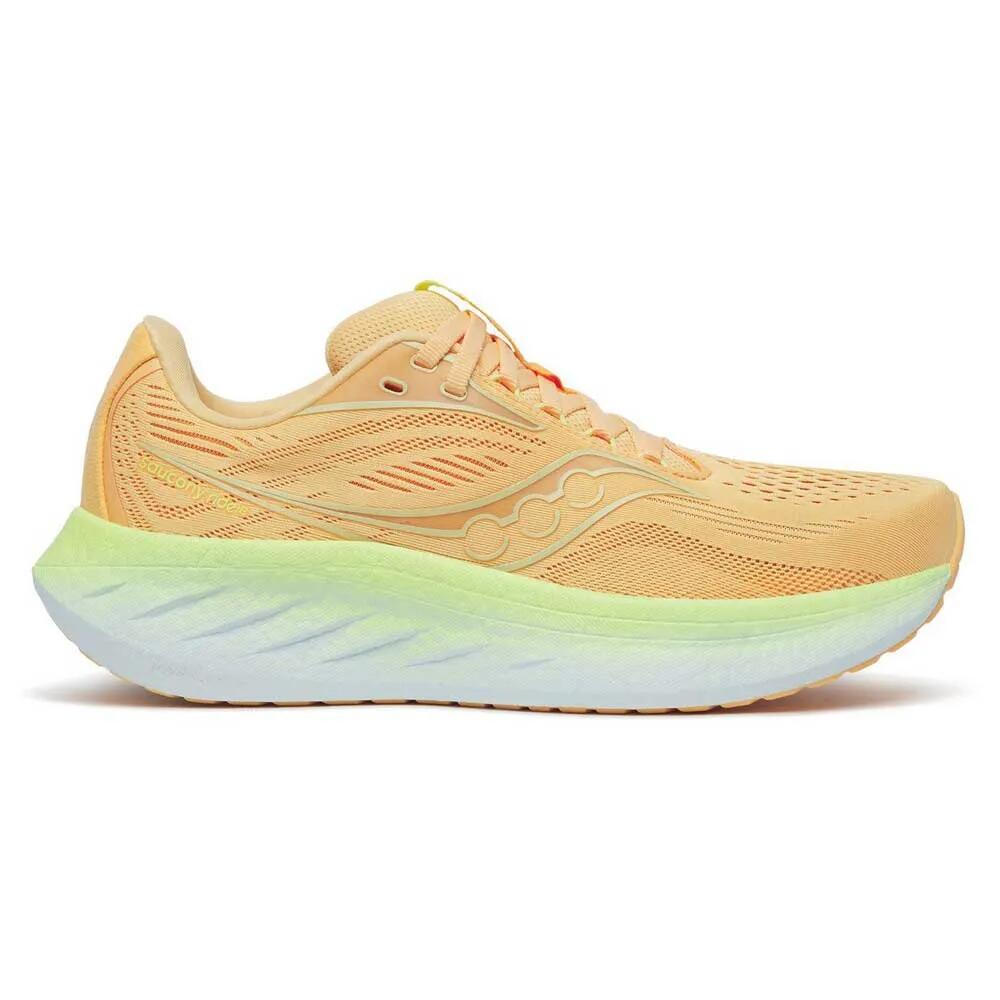 サッカニー ライド 18 ランニングシューズ レディース （ Peach/Sunny ） | SAUCONY Ride 18 running shoes Women [t]