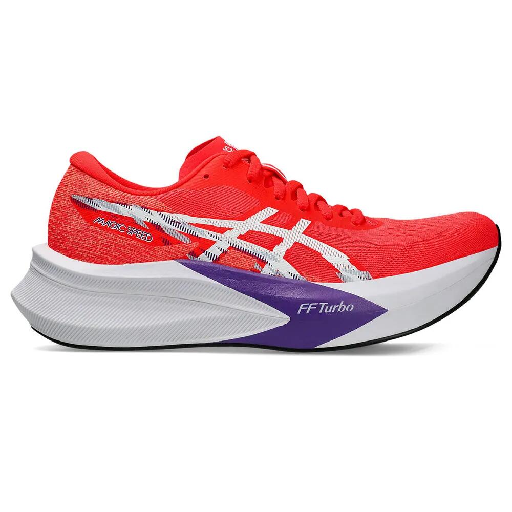 アシックス 神通力素早さ 4 駈けっくらシューズ レディース  （ FlashRed/White ） | ASICS Magic Speed 4 running shoes Women [t]