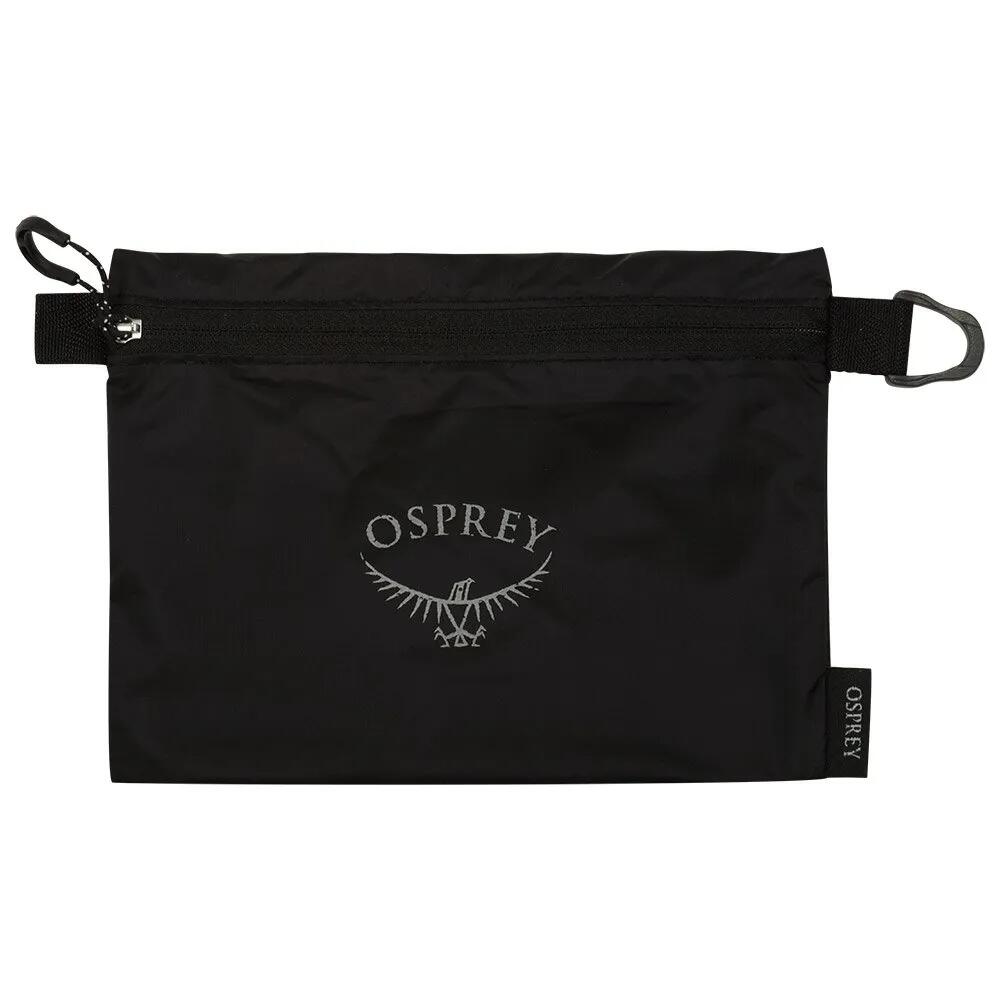 オスプレー ウルトラライト ジッパー サック S ウォッシュバッグ （ Black ） | OSPREY Ultralight Zipper Sack S Wash Bag [t]