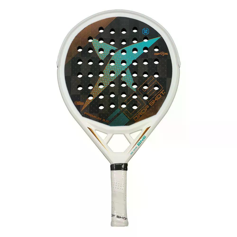 落っこちる打つこと 割り増し金 3.0 パデル 櫂 （ White/Yellow/Blue/Black ） | DROP SHOT Premium 3.0 Padel Racket  [t]