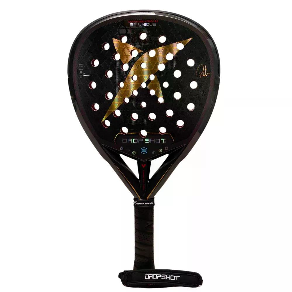 落っこちる打つこと キャニオン 労働者階級 殴り込み 2.0 パデル 櫂  | DROP SHOT Canyon Pro Attack 2.0 Padel Racket  [t]