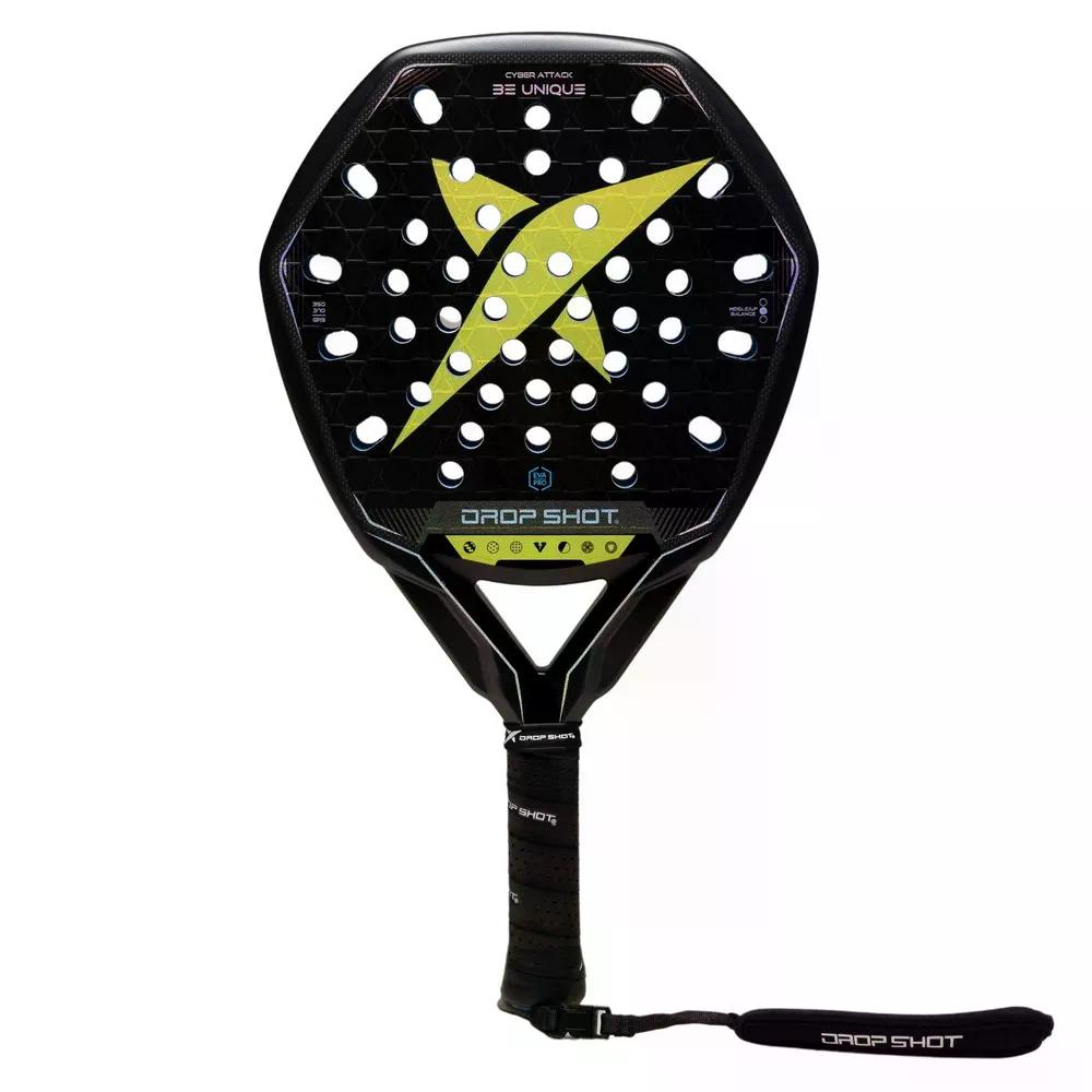 落っこちる打つこと サイバー 殴り込み パデル 櫂  | DROP SHOT Cyber Attack Padel Racket  [t]