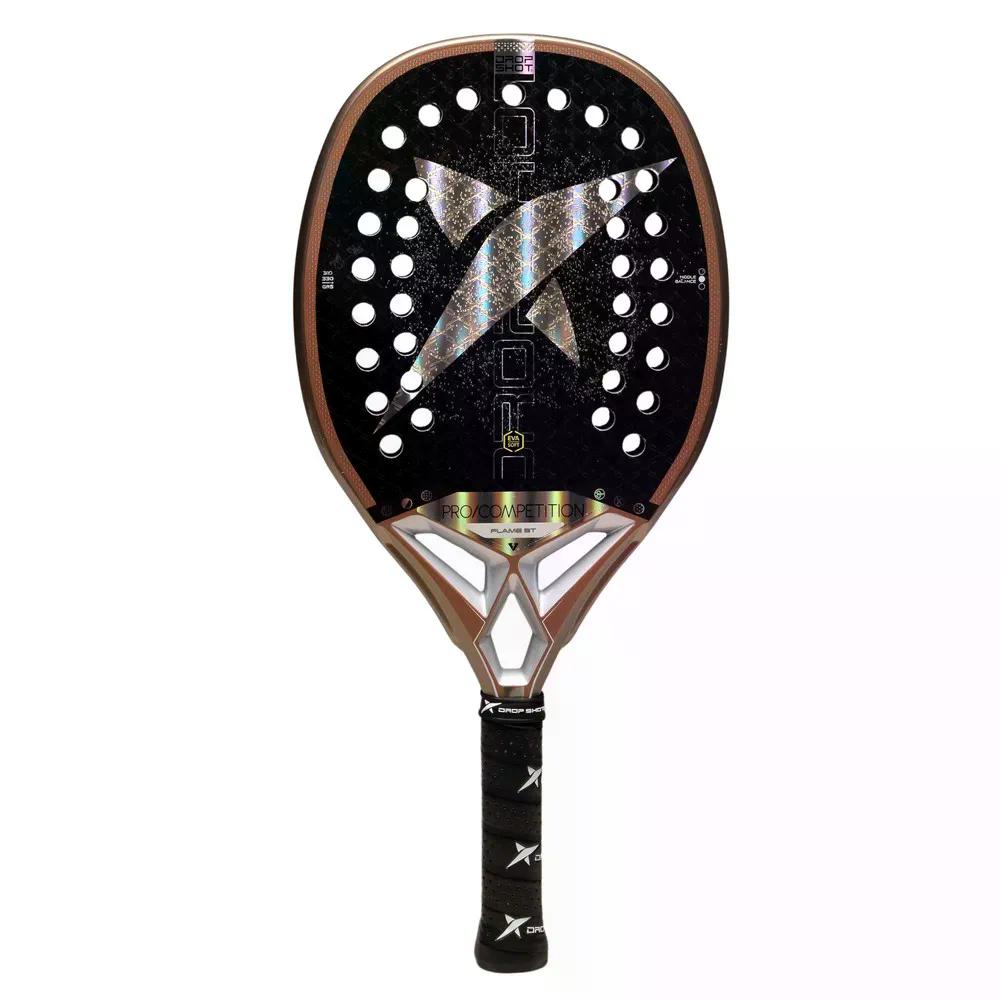落っこちる打つこと 一こま 砂浜庭球 櫂  | DROP SHOT Flame Beach Tennis Racket  [t]