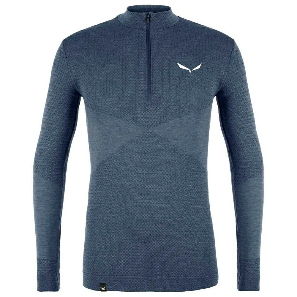 サレワ ゼブル レスポンシブ ロング 衣手 プルオーバー （ Dark Denim ） | SALEWA Zebru Responsive long sleeve T-shirt [t]