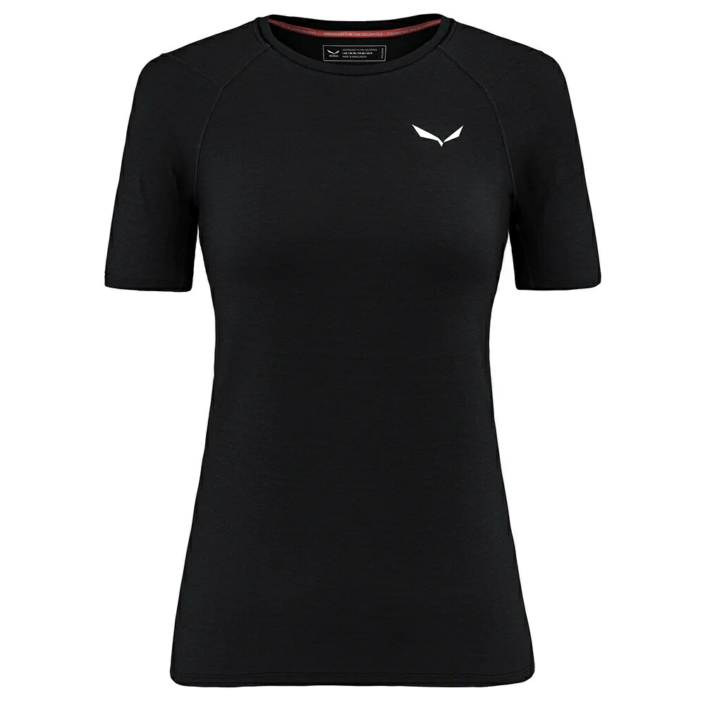 【楽天市場】サレワ クリスタッロ ウォーム ショート スリーブ Tシャツ レディース （ Black Out ） | SALEWA