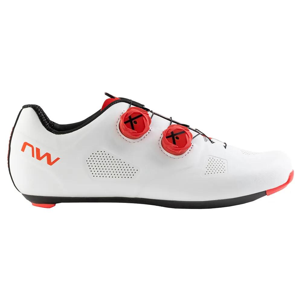 ノースウェーブ レボリューション ロード シューズ （ White/Red ） | NORTHWAVE Revolution Road Shoes  [t]