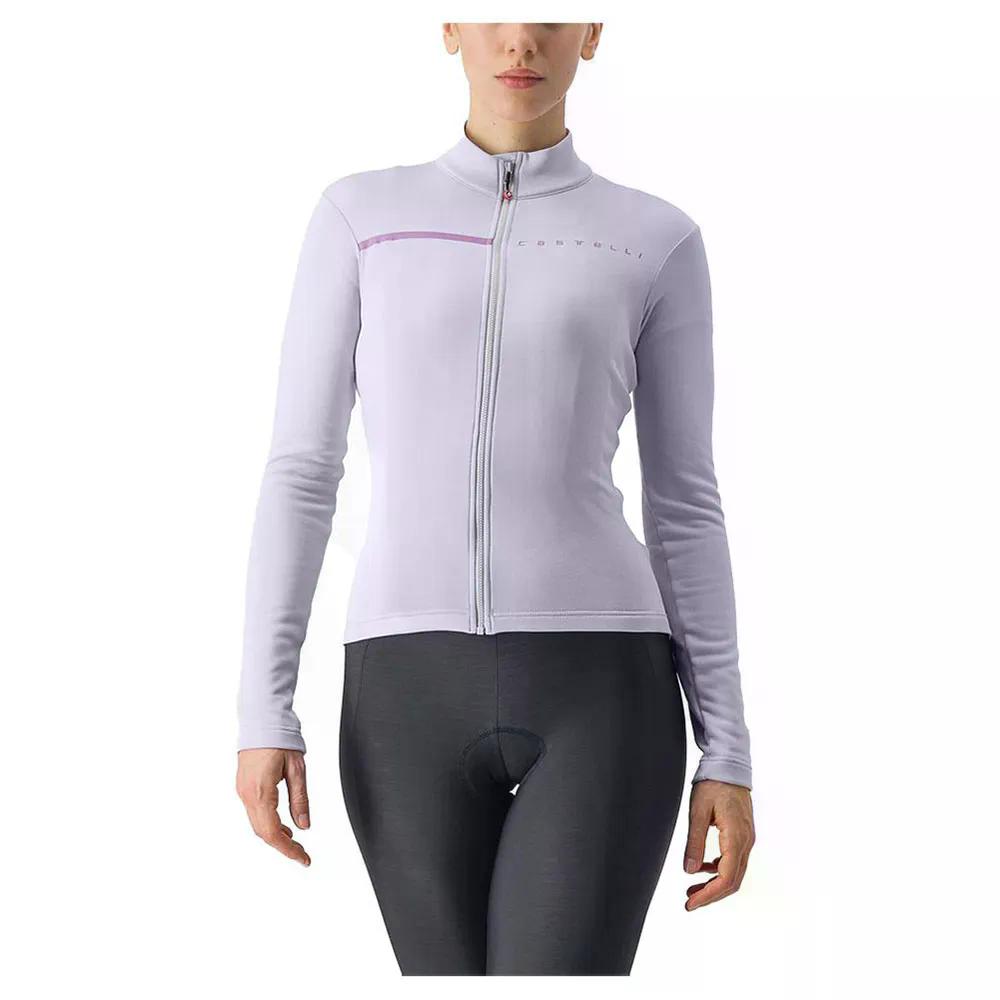 カステリ シネルジア 2 ロング捩り プルオーバー （ PurpleMist/Green-DarkPurple ） | CASTELLI Sinergia 2 long sleeve jersey  [t]