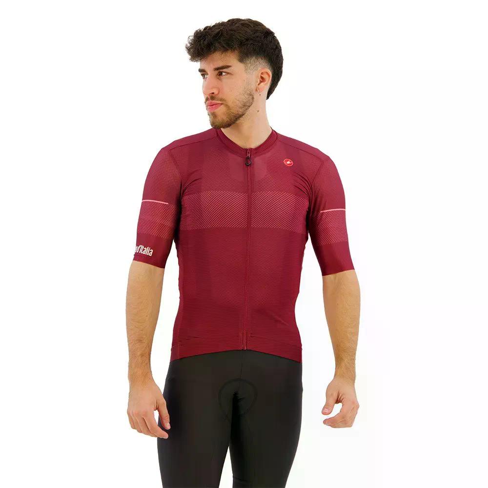 カステリ ジロ トロフェオ 2024 遊撃手捩り プルオーバー （ Grenade ） | CASTELLI GIRO Trofeo 2024 short sleeve jersey  [t]