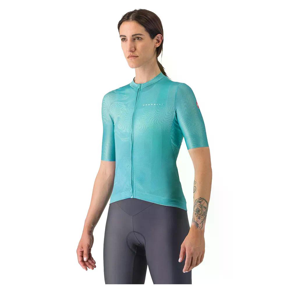 カステリ ファンタジア ショートスリーブ トライ ジャージ （ PoolBlue ） | CASTELLI Fantasia short sleeve tri jersey [t]画像