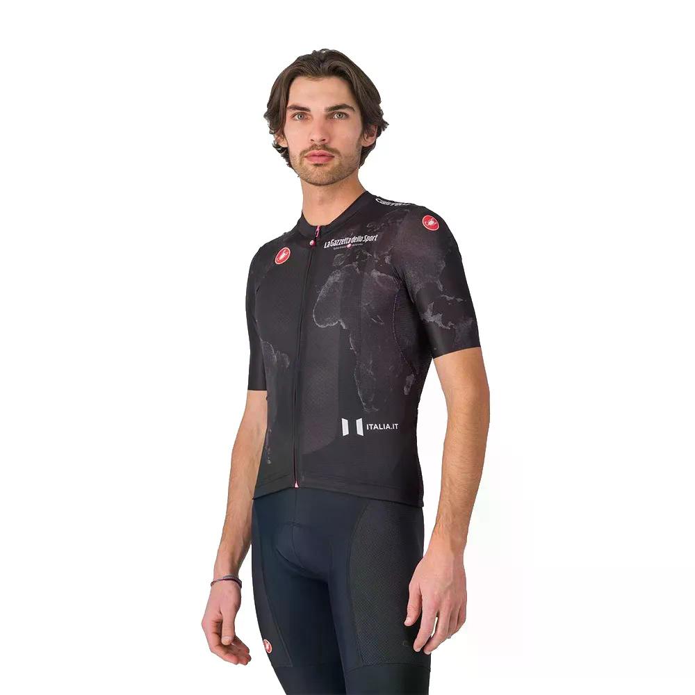 カステリ ジロ 108 コンペティツィオーネ 3 遊撃手捩り プルオーバー （ Black ） | CASTELLI GIRO 108 Competizione 3 short sleeve jersey  [t]